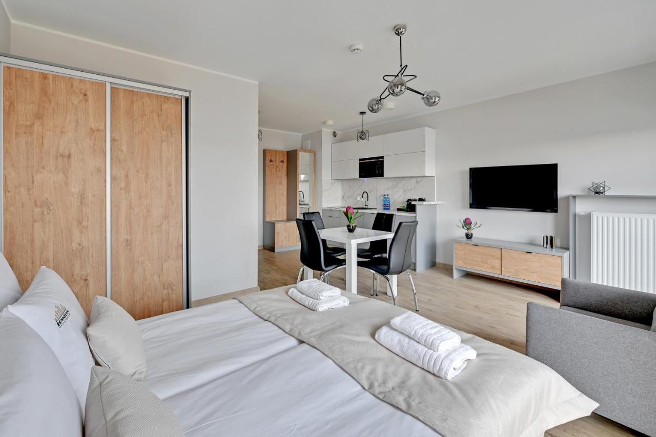 Nadmotlawie Riverside - Parking, Sauna & Gym By Downtown Apartment Danzig