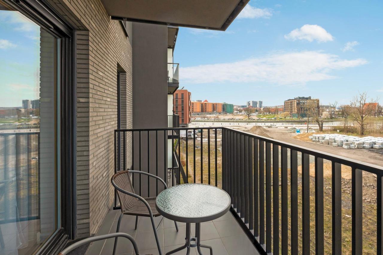 Nadmotlawie Riverside - Parking, Sauna & Gym By Downtown Apartment Danzig