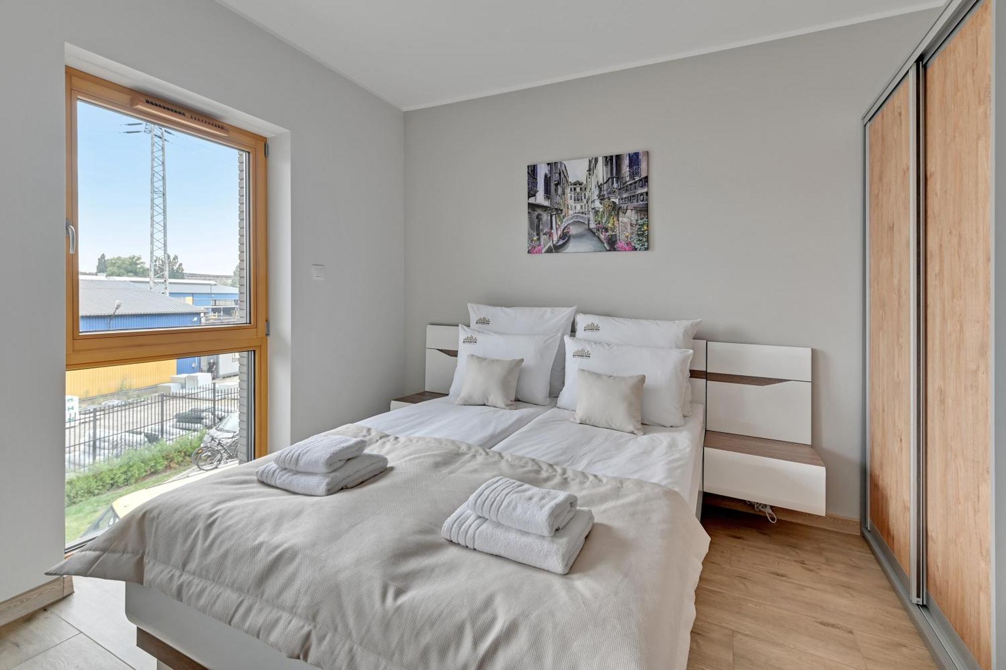 Nadmotlawie Riverside - Parking, Sauna & Gym By Downtown Apartment Danzig