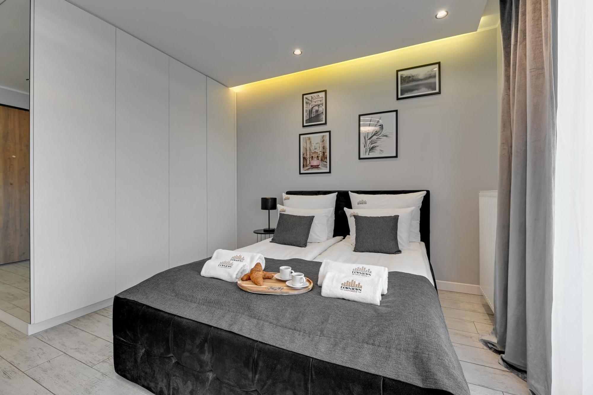 Apartment Nadmotlawie Riverside - Parking, Sauna & Gym By Downtown Danzig