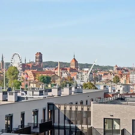 Nadmotlawie Riverside - Parking, Sauna & Gym By Downtown Apartments Gdansk Exterior photo