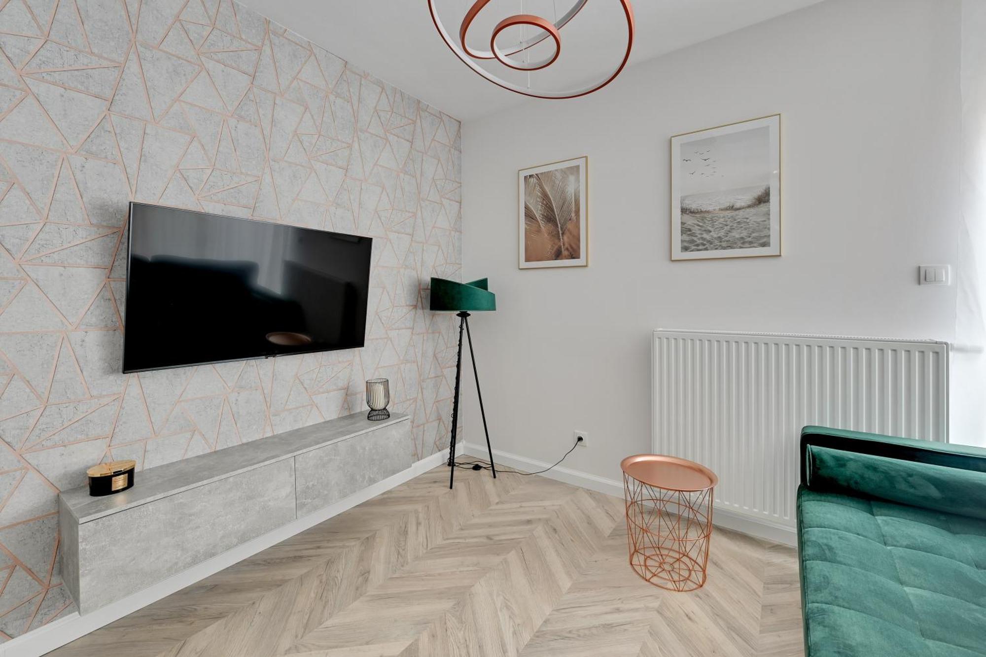 Leilighet Nadmotlawie Riverside - Parking, Sauna & Gym By Downtown *